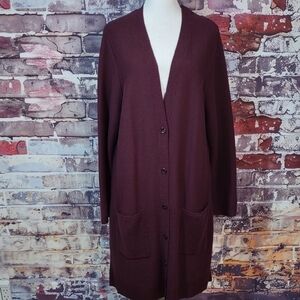 J. Jill Long Cardigan Sweater